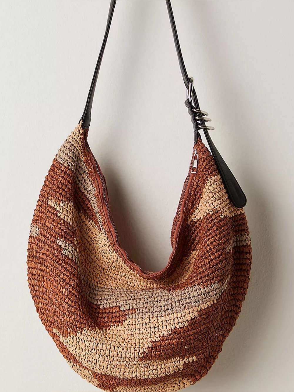NWT Free People Santorini Straw Tote Bag